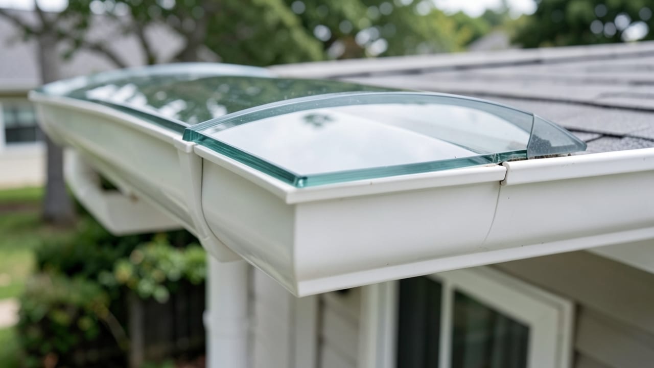 Glass Downspout Cover Installation in Asheville, NC in Asheville