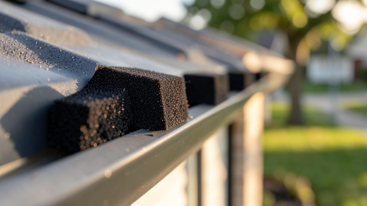 Gutter Foam Insert Installation in Boca Raton, FL in Boca Raton
