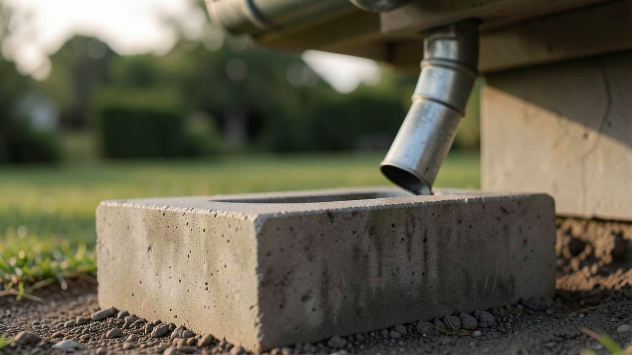Gutter Splash Block Installation in Boca Raton, FL in Boca Raton