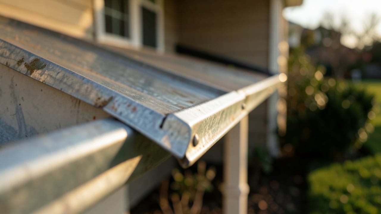 Rusted Gutter Section Replacement in Boca Raton, FL in Boca Raton