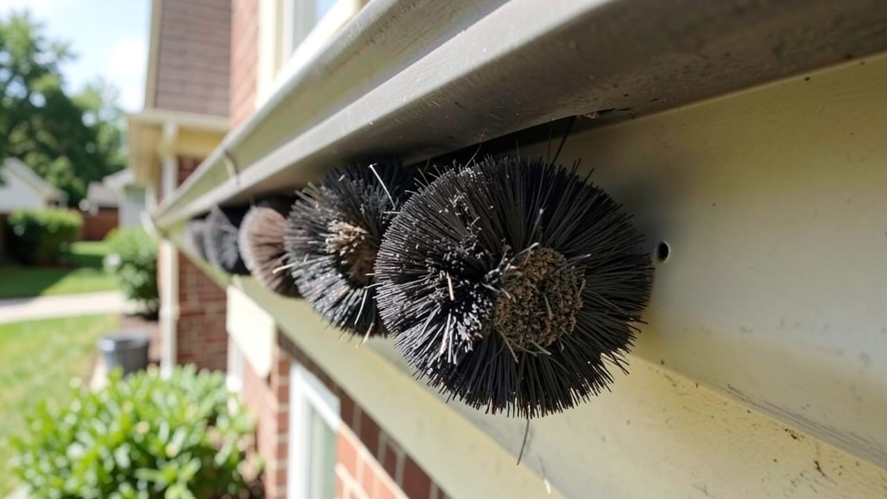 Gutter Brush Guard Installation in Broomfield, CO in Broomfield