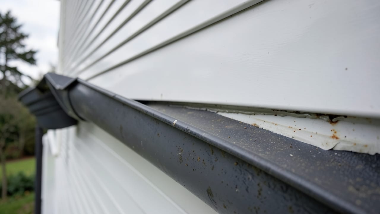 Vinyl Siding Gutter Interface Sealing in Broomfield, CO in Broomfield