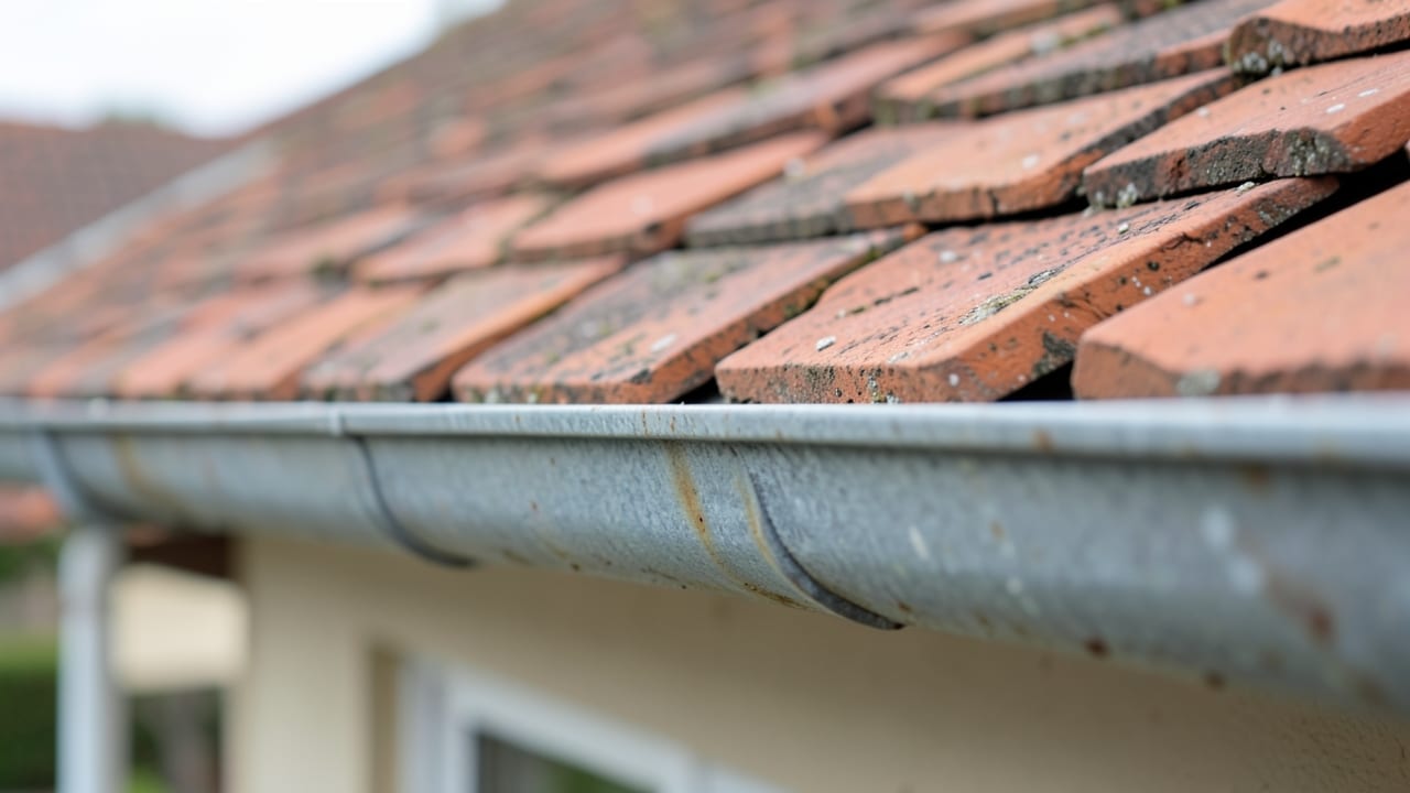 Tile Roof Gutter Debris Removal in Brunswick, OH in Brunswick