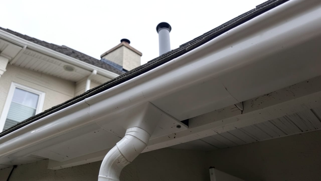 Vinyl Gutter Installation in Brunswick, OH in Brunswick