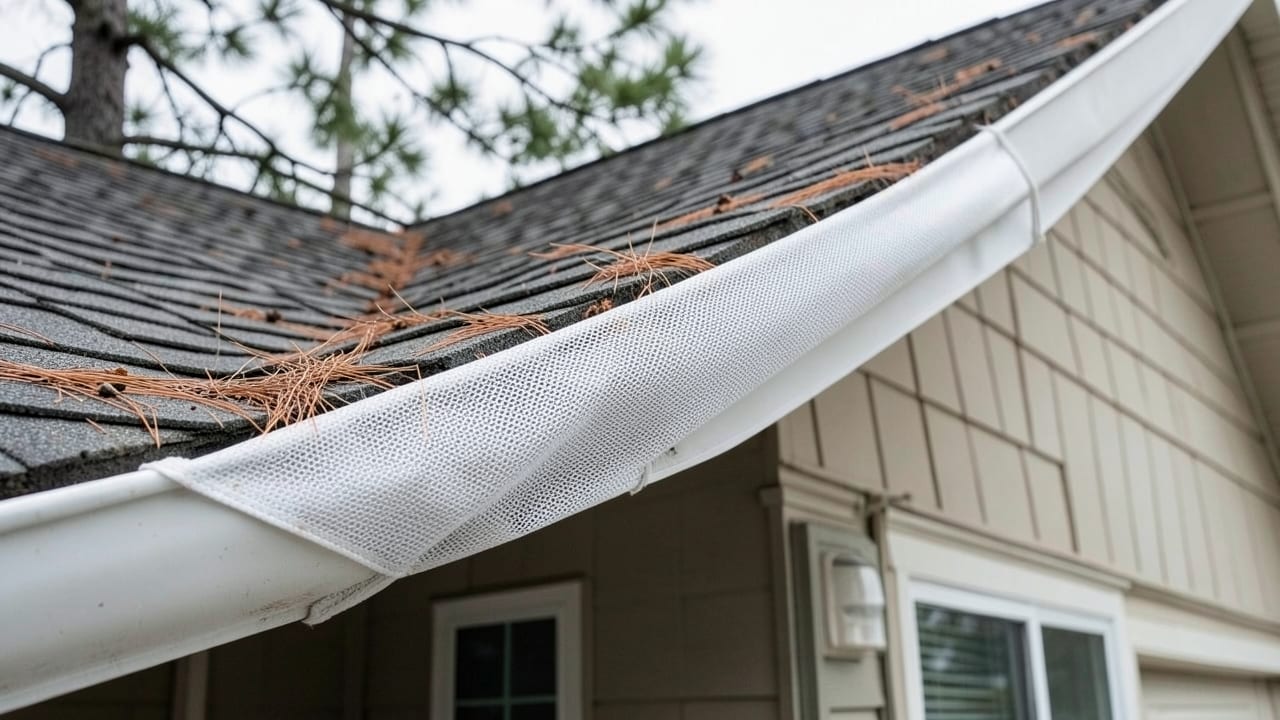 Fabric Gutter Guard Cleaning in Clayton, NC in Clayton