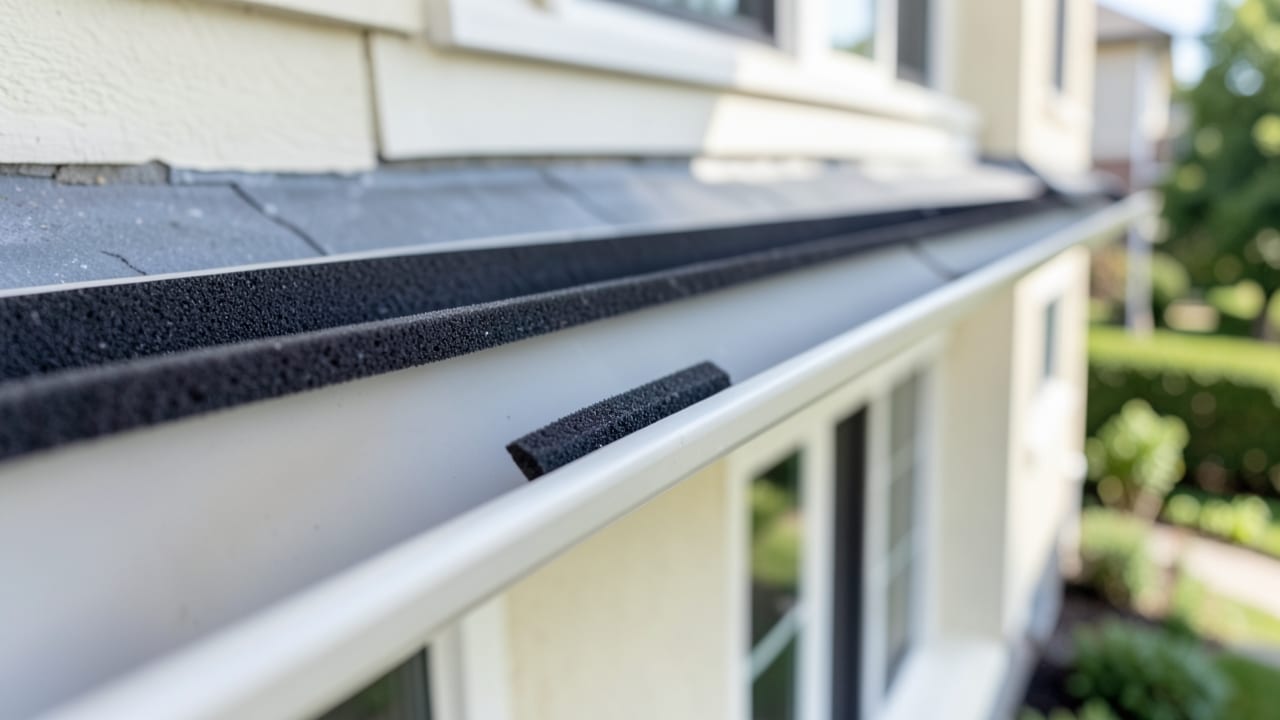 Gutter Foam Insert Installation in Clayton, NC in Clayton