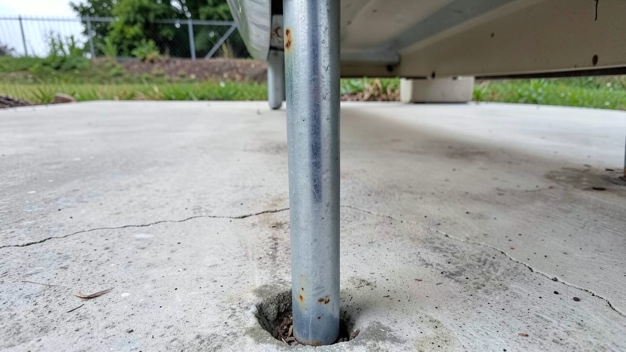 Patio Gutter Downspout Alignment in Clayton, NC in Clayton