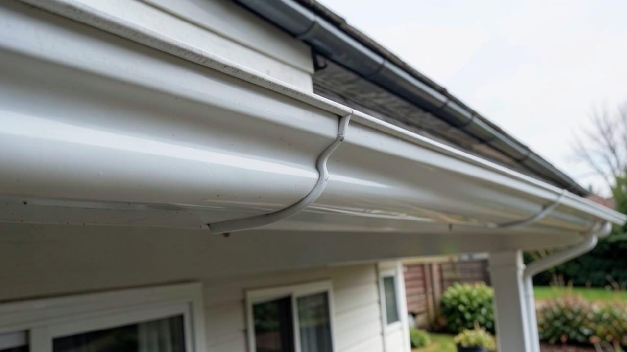 Vinyl Gutter Installation in Clayton, NC in Clayton