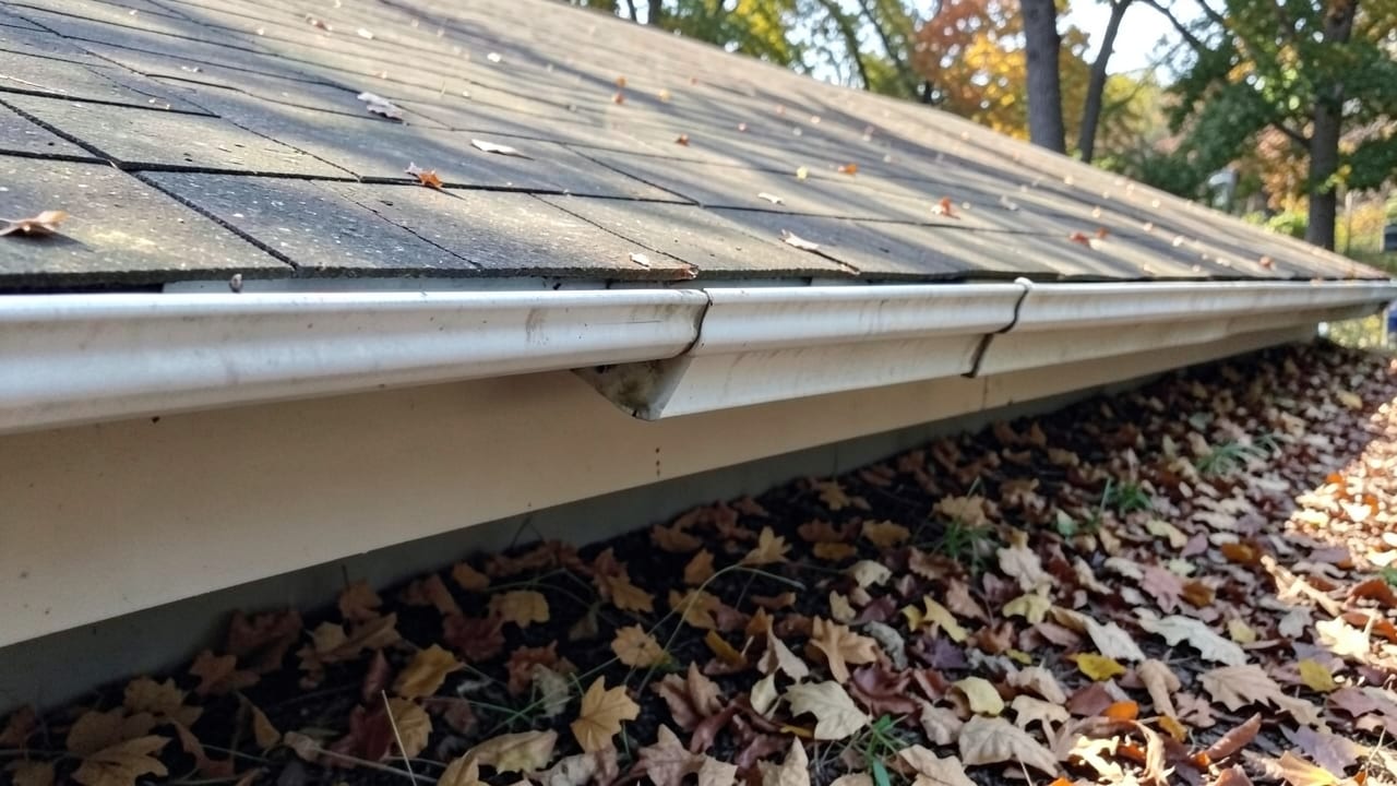 Clogged Gutter Debris Removal in Elk Grove, CA in Elk Grove