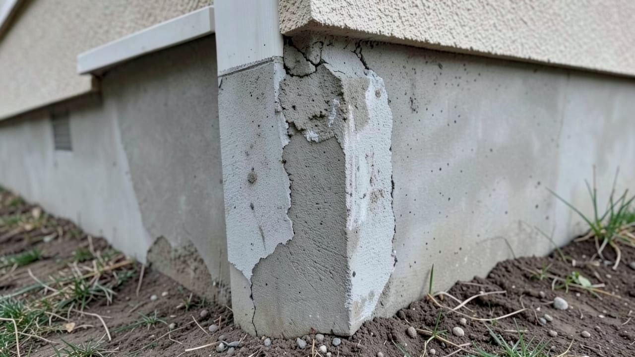 Concrete Downspout Base Repair in Elk Grove, CA in Elk Grove