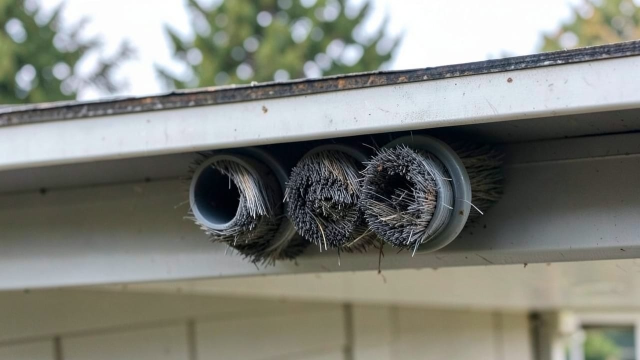 Gutter Brush Guard Installation in Elk Grove, CA in Elk Grove