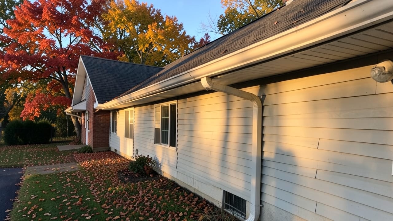 Pre-Winter Gutter Flush in Elk Grove, CA in Elk Grove