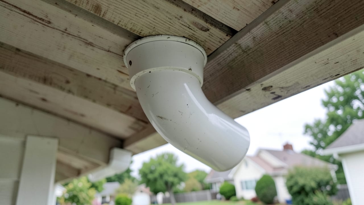 Gutter Elbow Repair in Johns Creek, GA in Johns Creek
