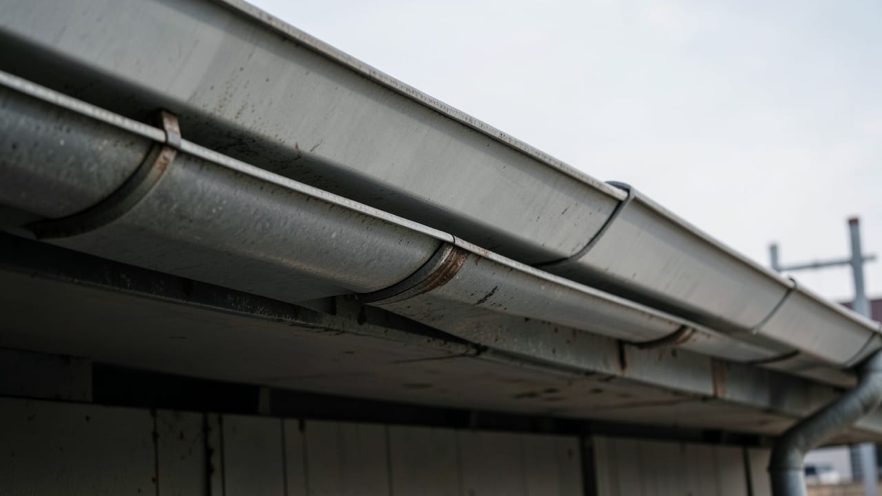 Warehouse Industrial Gutter Clearing in Johns Creek, GA in Johns Creek