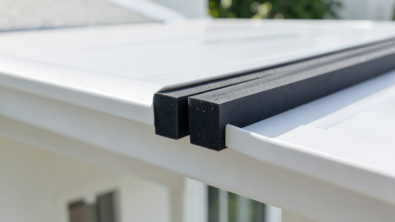 Gutter Foam Insert Installation in Louisville, KY in Louisville