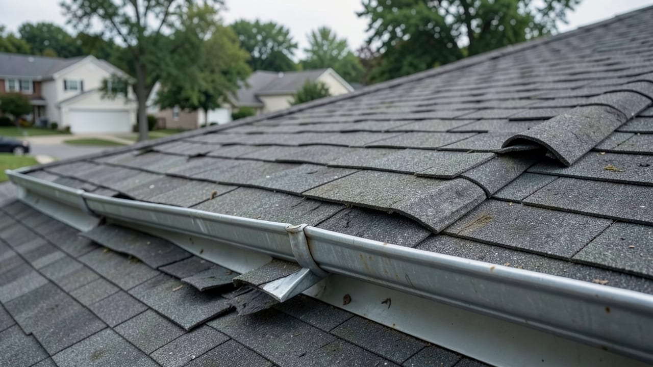 Storm Damage Gutter Cleanup in Louisville, KY in Louisville