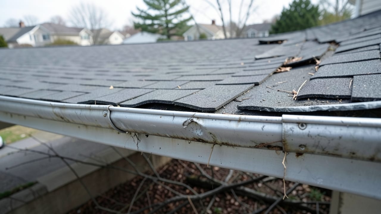 Storm Damage Gutter Cleanup in Martinsburg, WV in Martinsburg