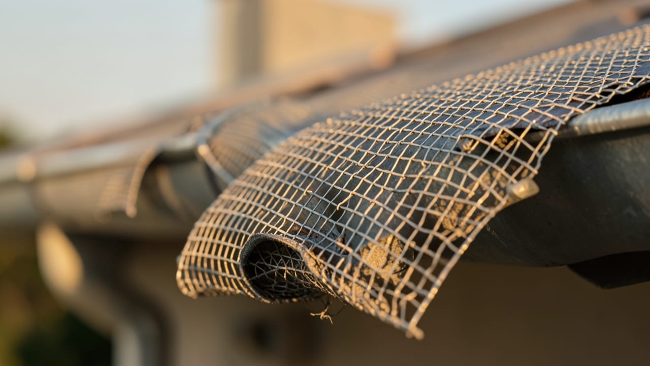 Gutter Screen Installation in Newnan, GA in Newnan