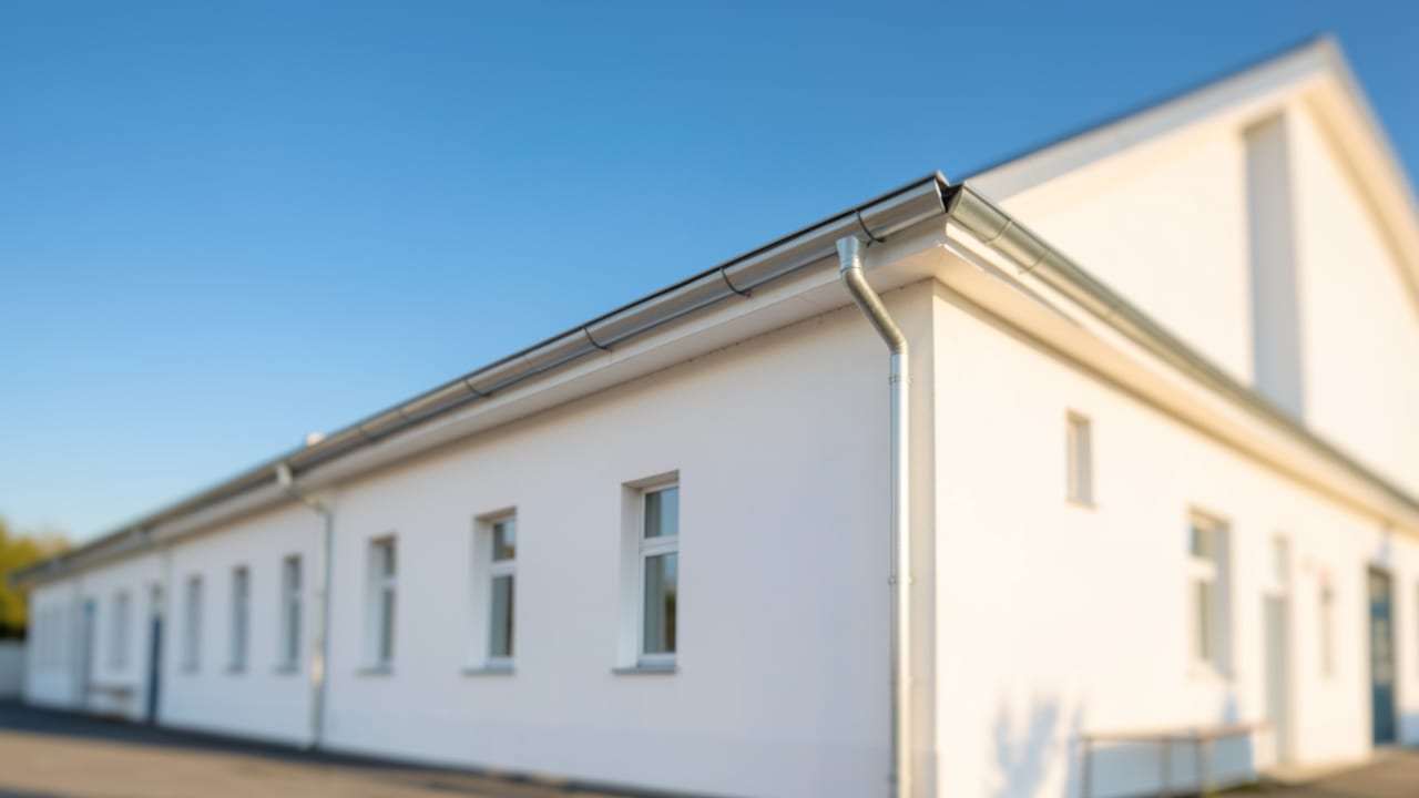 School Campus Gutter System Service in Newnan, GA in Newnan