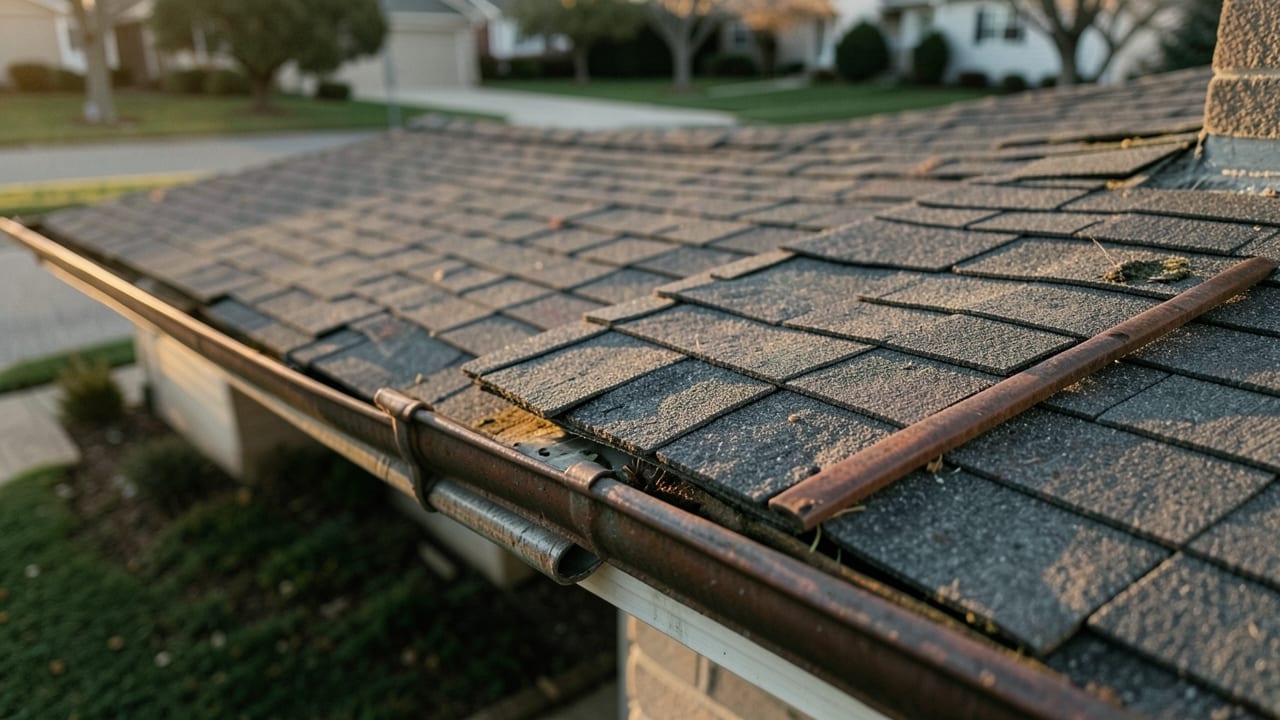 Storm Damage Gutter Cleanup in Newnan, GA in Newnan