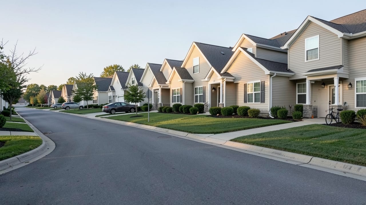 HOA Community Gutter Cleanout in Noblesville, IN in Noblesville