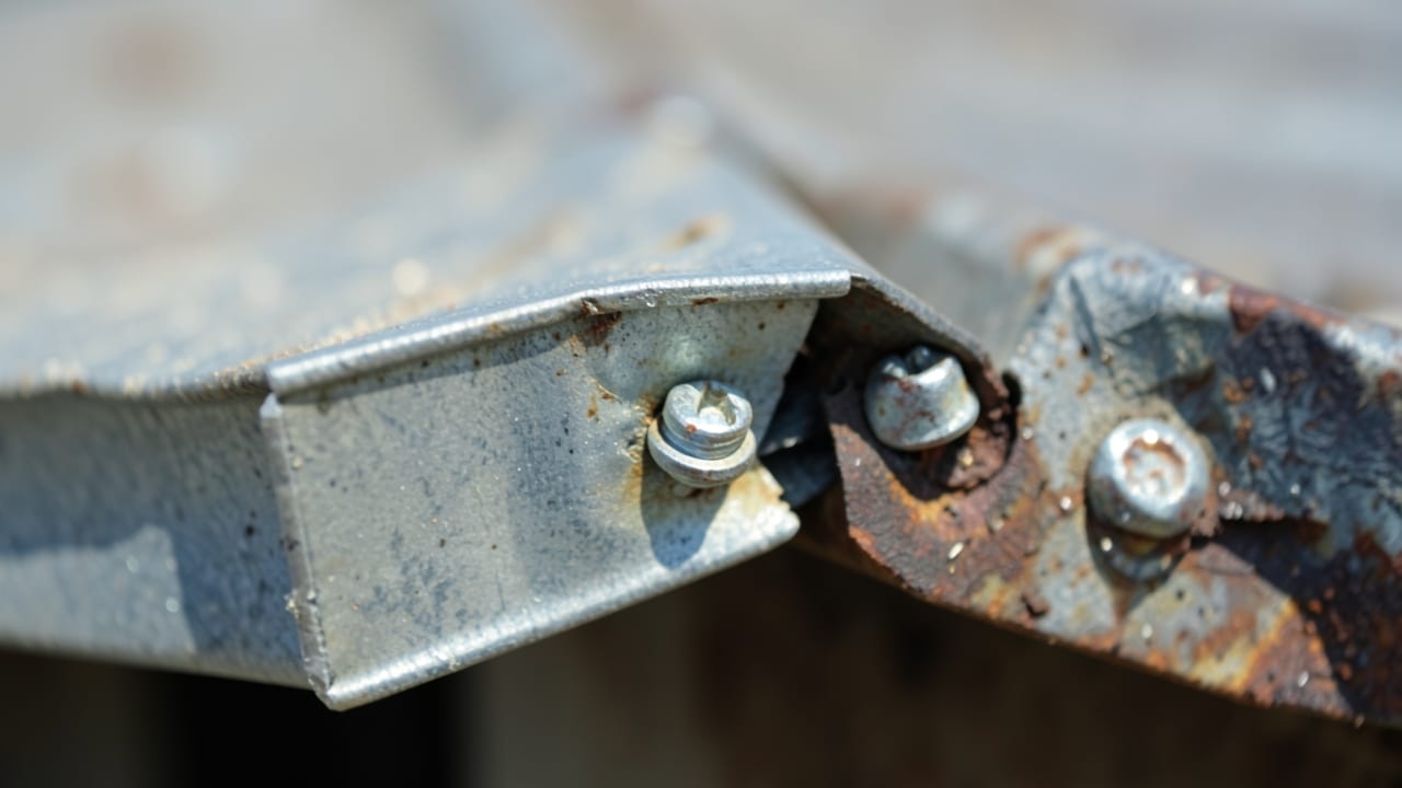 Metal Roof Gutter Attachment in Noblesville, IN in Noblesville