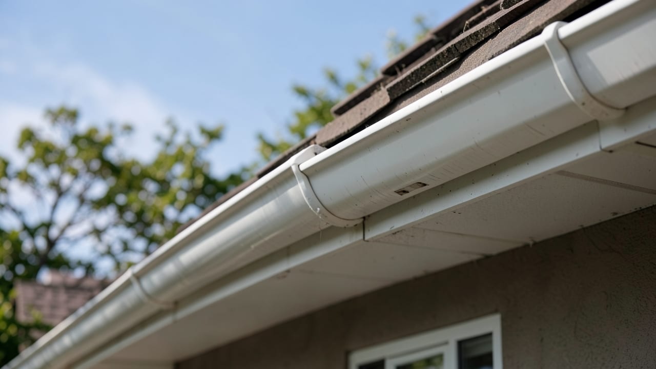 Vinyl Gutter Installation in Noblesville, IN in Noblesville