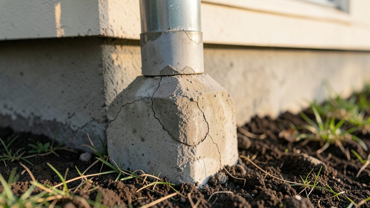 Concrete Downspout Base Repair in Olympia, WA in Olympia