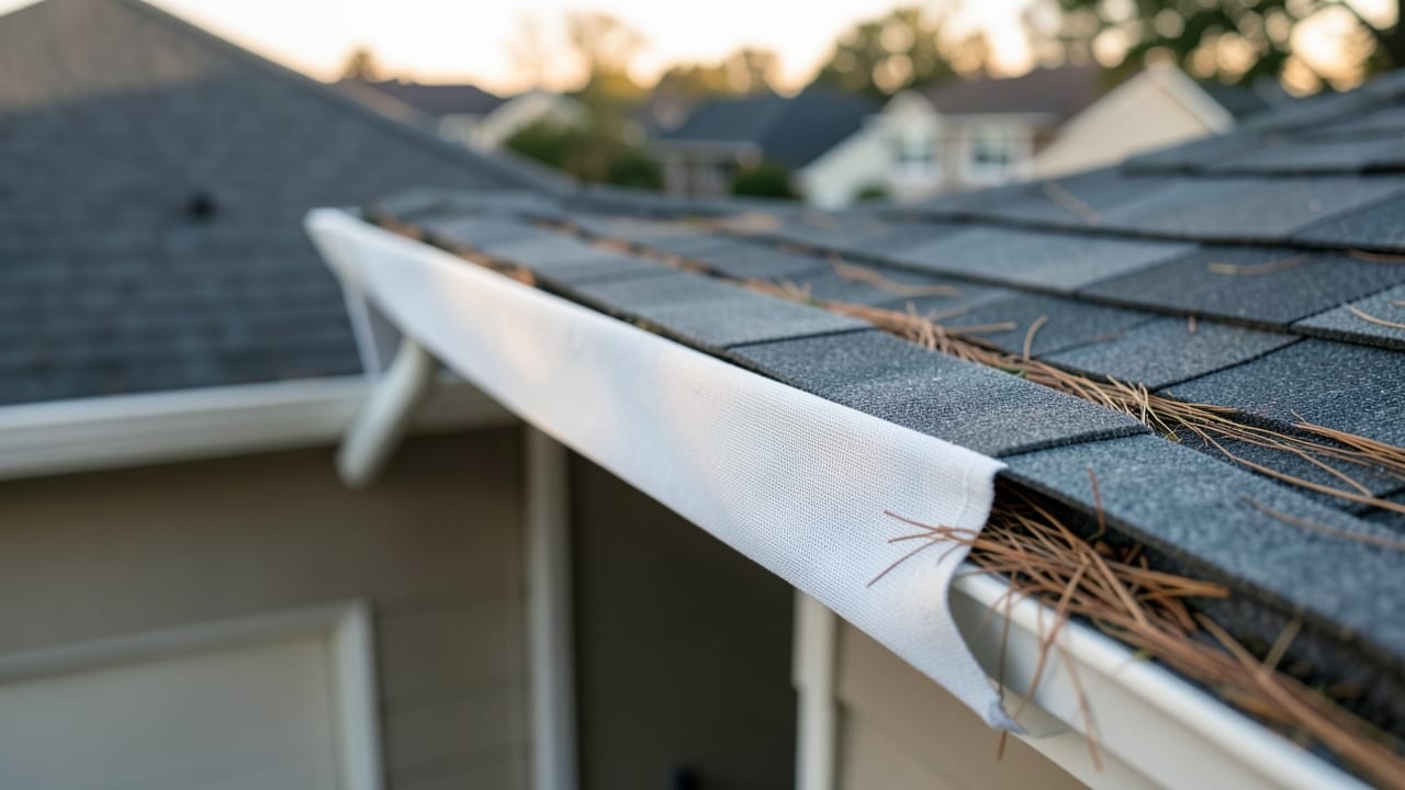 Fabric Gutter Guard Cleaning in Olympia, WA in Olympia