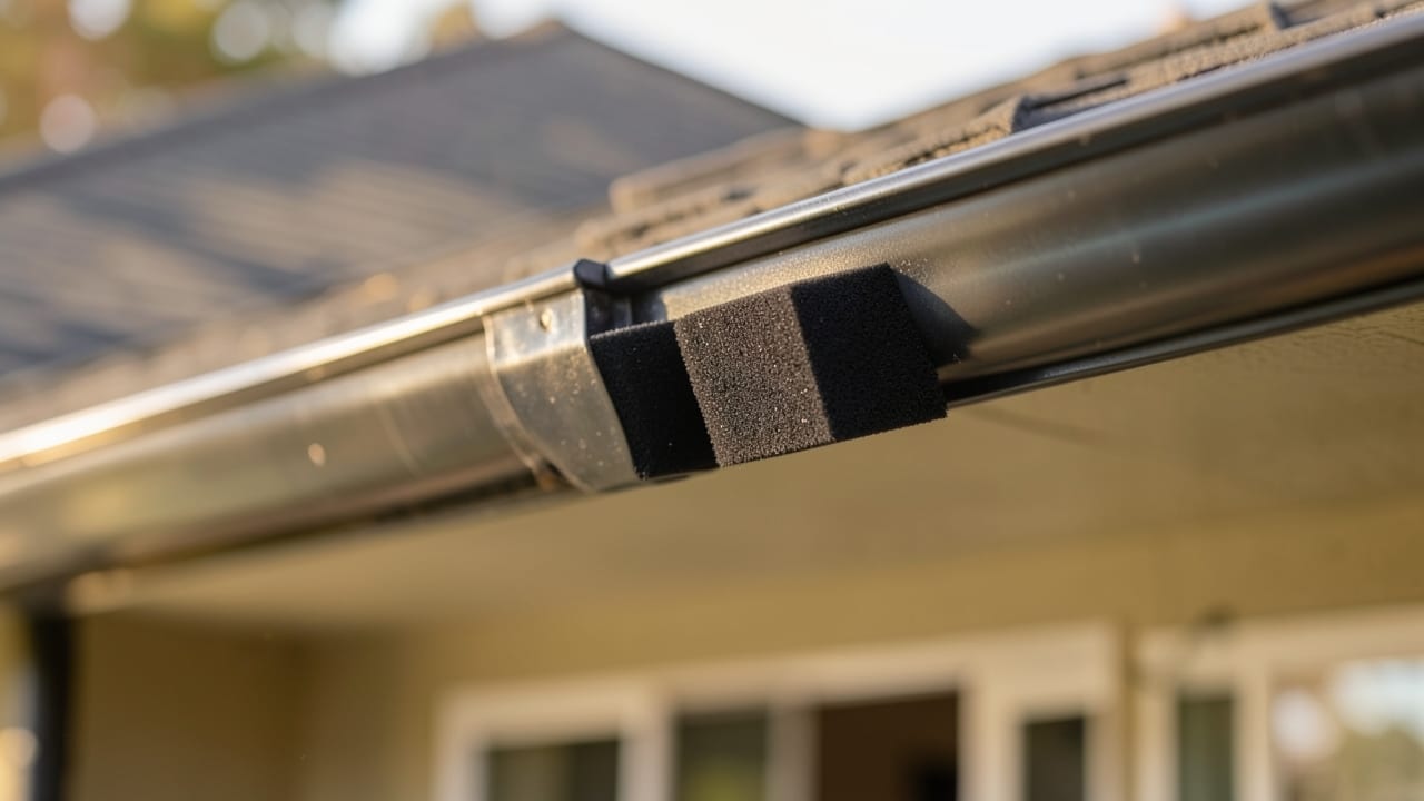 Gutter Foam Insert Installation in Olympia, WA in Olympia