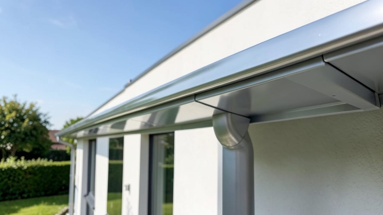 Aluminum Gutter Installation in Puyallup, WA in Puyallup