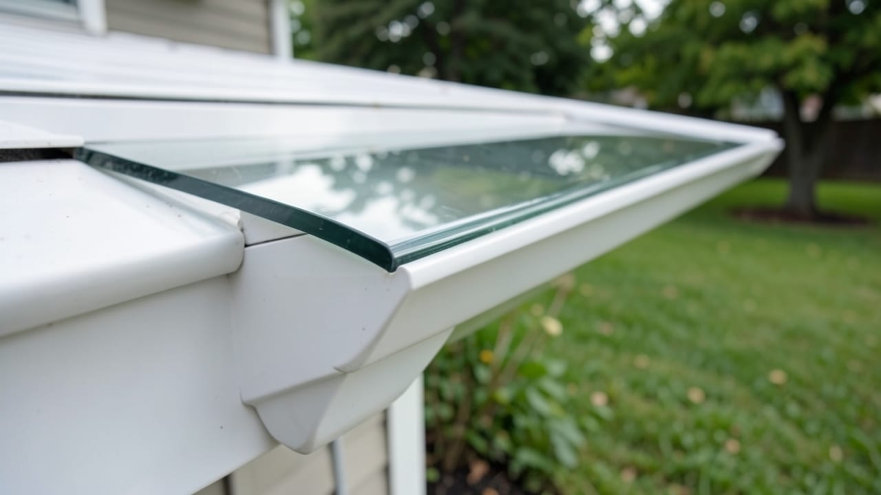 Glass Downspout Cover Installation in Puyallup, WA in Puyallup
