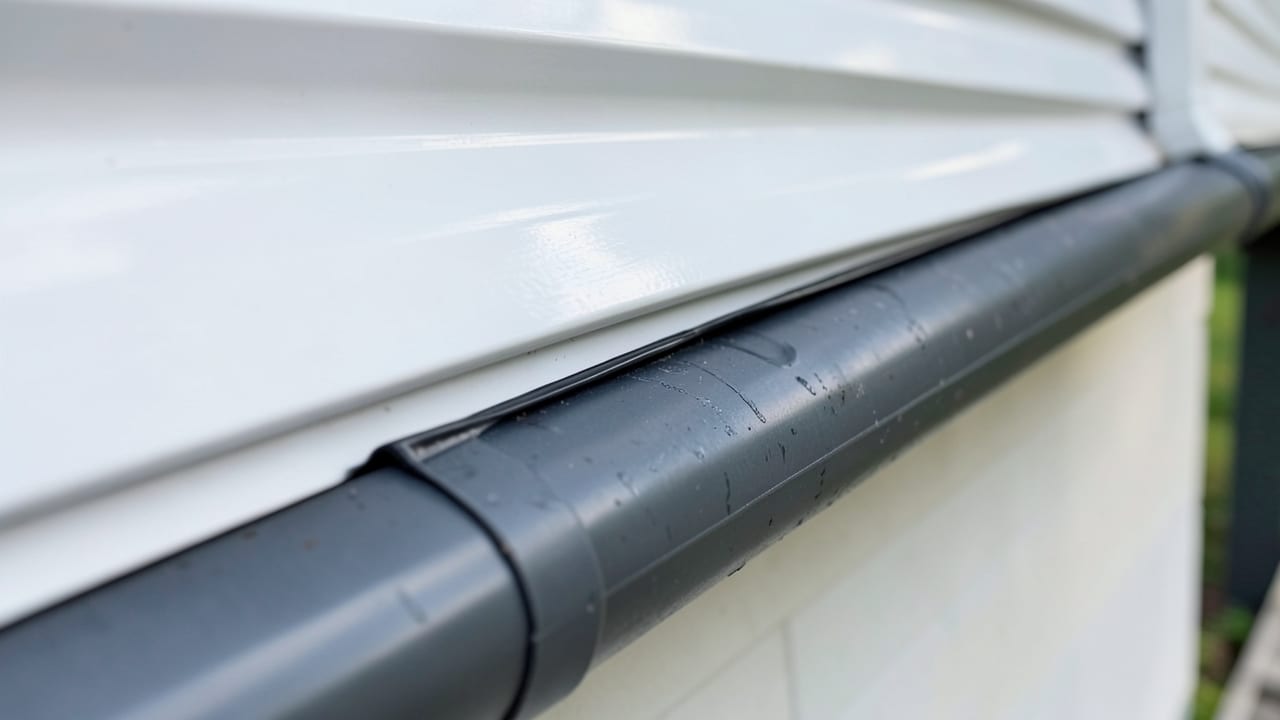 Vinyl Siding Gutter Interface Sealing in Puyallup, WA in Puyallup