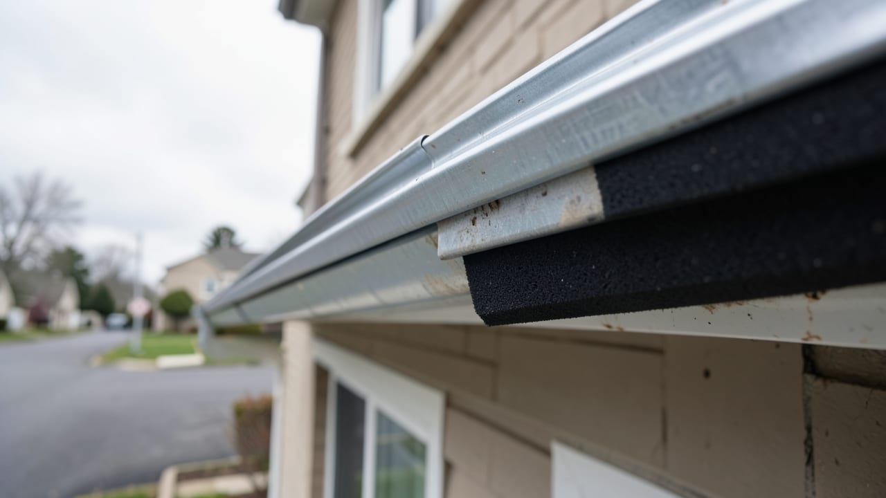 Gutter Foam Insert Installation in Redmond, WA in Redmond