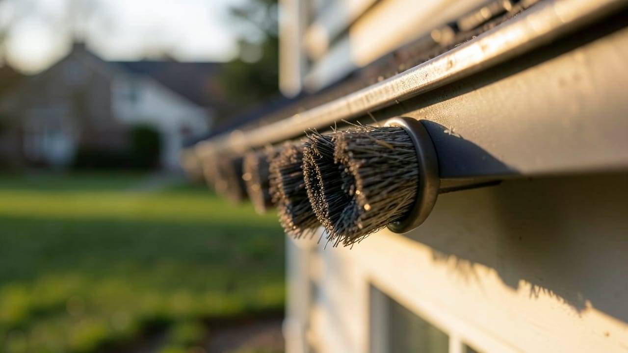 Gutter Brush Guard Installation in Rochester Hills, MI in Rochester Hills