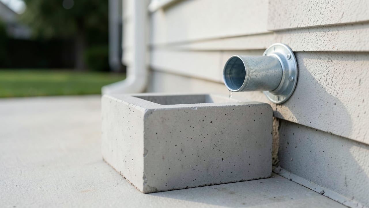 Gutter Splash Block Installation in Tigard, OR in Tigard
