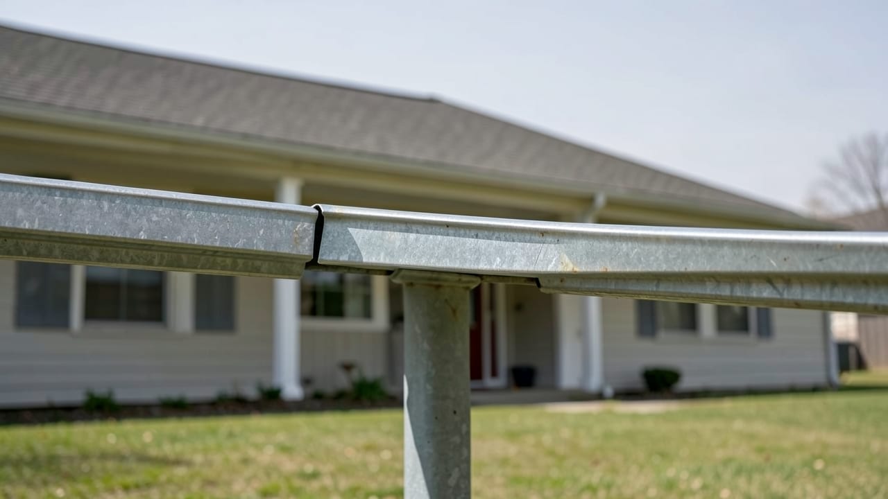 Rusted Gutter Section Replacement in Tigard, OR in Tigard